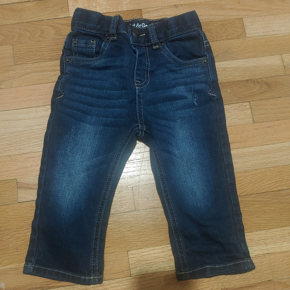 Cat And Jack Boy Denim Jeans /12-18 Months